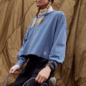 Free People Movement Women's Inspire Layer Long Sleeve in Skyline size XS NWT